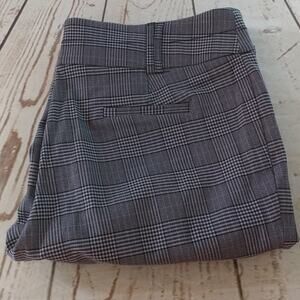 Soho Plaid Pants Gray and Black Size 16